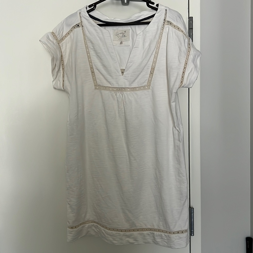 Casual Cream/White Dress
